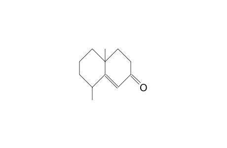 (6S,10R)-6,10-Dimethyl-bicyclo-[4.4.0]-dec-1-en-3-one