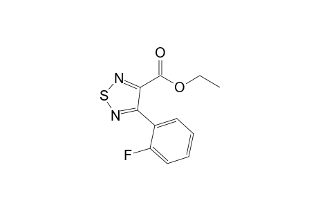 Ethyl 4-(2-fluorophenyl)-1,2,5-thiadiazole-3-carboxylate