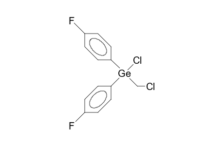 Bis(4-fluorophenyl)-chloro-chloromethyl-germane