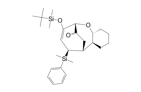 10-(TERT.-BUTYLDIMETHYLSILOXY)-12-(DIMETHYLPHENYLSILYL)-8-OXA-TRICYCLO-[7.3.2.0(7,2)]-TETRADEC-10-EN-14-ONE