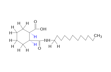 cis-2-(dodecylcarbamoyl)cyclohexanecarboxylic acid