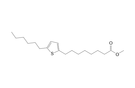 8-(5-hexyl-2-thienyl)caprylic acid methyl ester