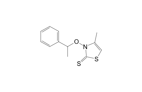 4-Methyl-3-(1-phenylethoxy)-1,3-thiazole-2-thione