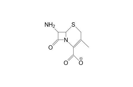 7-Amino-desacetoxy-cephalosporanic acid, anion