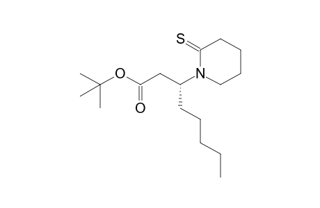 tert-Butyl (3R)-3-(2-thioxo-1-piperidinyl)octanoate