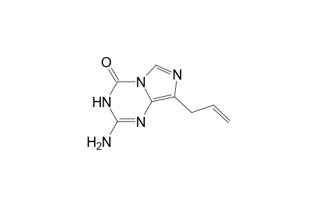 2-Amino-8-prop-2-enyl-1H-imidazo[1,5-a][1,3,5]triazin-4-one