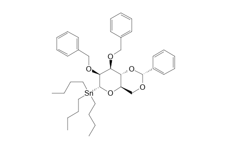 TRIBUTYL-(2,3-DI-O-BENZYL-4,6-O-BENZYLIDENE-ALPHA-D-MANNOPYRANOSYL)-STANNANE