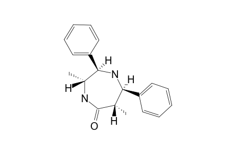 T-3,T-6-DIMETHYL-R-2,C-7-DIPHENYLHEXAHYDRO-1,4-DIAZEPIN-5-ONE