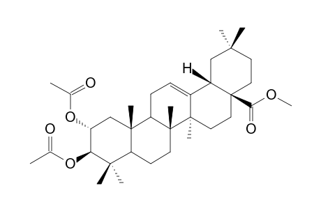 METHYL-2-ALPHA,3-BETA-DI-O-ACETYLOLEAN-12-EN-28-OATE