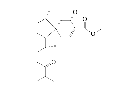 (1R,4S,5S,9S,1'R)-1-(1',5'-DIMETHYL-4-OXOHEXYL)-9-HYDROXY-4-METHYL-SPIRO-[4.5]-DEC-7-ENE-8-CARBOXYLIC ACID