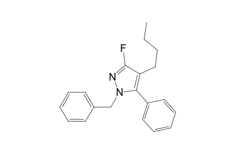 1-Benzyl-4-butyl-3-fluoro-5-phenylpyrazole