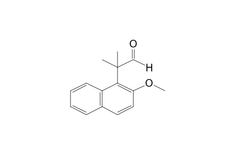 2-(2-Methoxy-1-naphthyl)-2-methylpropanal