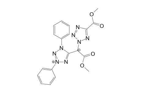 (Ethoxycarbonyl)(5-ethoxycarbonyltetrazol-2-yl)-a-(1,3-diphenyl-5-tetrazolio)methylide