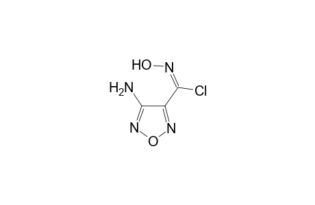 1,2,5-Oxadiazole-3-carboximidoyl chloride, 4-amino-N-hydroxy-