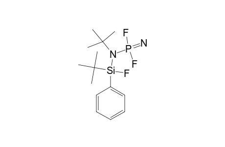 [TERT.-BUTYL-(TERT.-BUTYLFLUOROPHENYLSILYL)-AMINO]-DIFLUORIMINOPHOSPHORANE