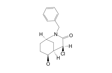 2-BENZYL-4-CHLORO-6-HYDROXY-2-AZABICYCLO-[3.3.1]-NONAN-3-ONE