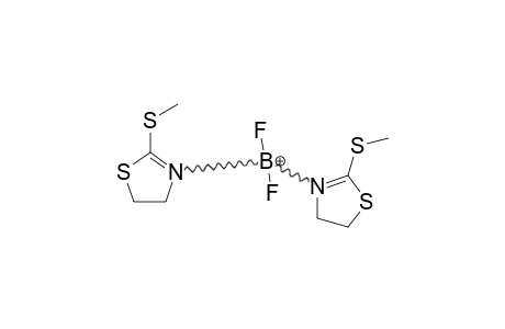 BIS-(2-(METHYLTHIO)-2-THIAZOLINE)-DIFLUORO-BORON-CATION