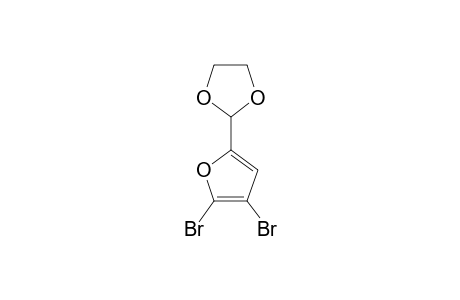 2-(4,5-dibromo-2-furanyl)-1,3-dioxolane