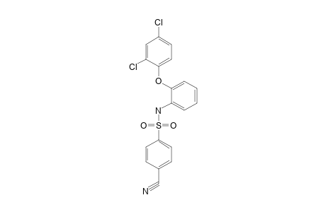 4-cyano-2'-(2,4-dichlorophenoxy)benzenesulfonanilide