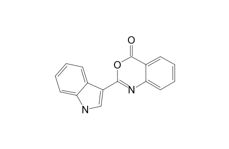 CEPHALANDOLE_A;2-(1-H-INDOL-3-YL)-4-H-3,1-BENZOXAZIN-4-ONE