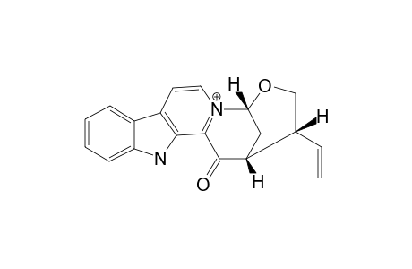 14-OXO-PRUNIFOLEINE;17-VINYL-19-OXA-2-AZONIA-12-AZAPENTACYCLO-[14.3.1.0(2,14).0(5,13).0(6,11)]-ICOSA-2(14),3,5(13),6(11),7,9-HEXAENE