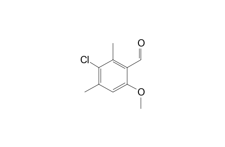 5-chloro-4,6-dimethyl-o-anisaldehyde