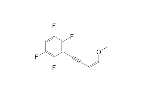 (Z)-1-METHOXY-4-(2,3,5,6-TETRAFLUOROPHENYL)-1-BUTEN-3-YNE