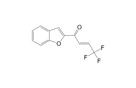 (2E)-1-(1-BENZOFURAN-2-YL)-4,4,4-TRIFLUOROBUT-2-EN-1-ONE