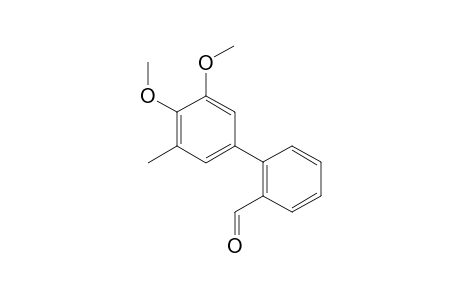 3',4'-Dimethoxy-5'-methyl-[1,1']-biphenyl-2-carbaldehyde