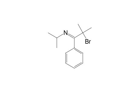 N-Isopropyl-2-bromo-2-methyl-1-phenylpropylimine