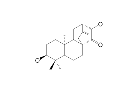 ENT-13,3-BETA-DIHYDROXY-14-OXO-ATIS-16-ENE