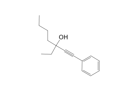 1-Phenyl-3-ethyl-1-heptyn-3-ol