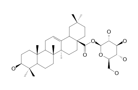 28-O-GLUCOPYRANOSYL-OLEANOLIC-ACID-ESTER