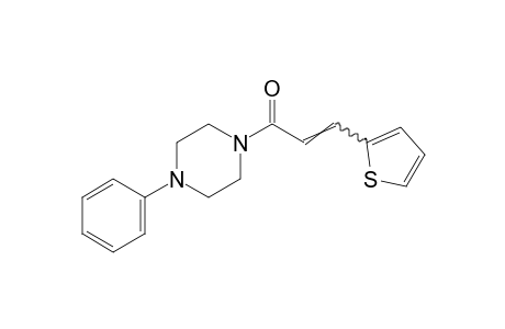 1-phenyl-4-(2-thenylideneacetyl)piperazine