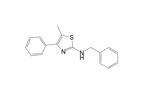 5-Methyl-4-phenyl-N-(phenylmethyl)-1,3-thiazol-2-amine