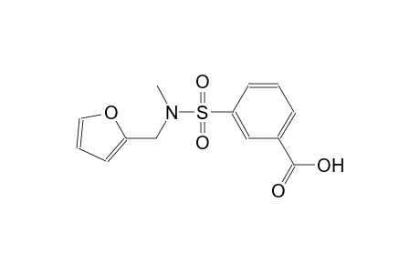 3-(Furan-2-ylmethyl-methyl-sulfamoyl)-benzoic acid