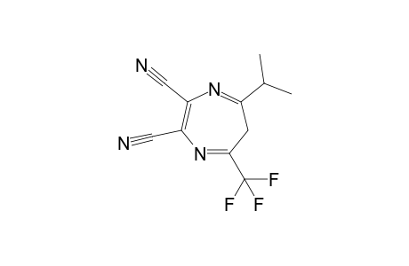 2,3-Dicyano-5-isopropyl-7-trifluoromethyl-6H-1,4-diazepine