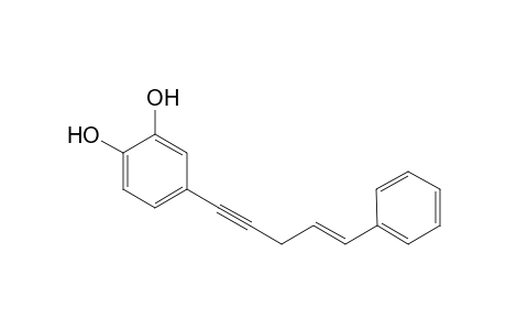 1-]3',4'-(Dihydroxyphenyl]-5-phenylpent-4-ene-1-yne