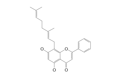 8-C-GERANYLCHRYSIN