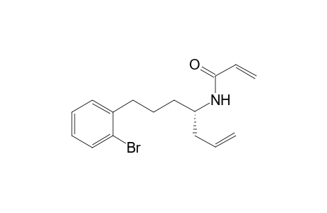 (S)-N-Acryloyl-7-(2-bromophenyl)hept-1-en-4-amine