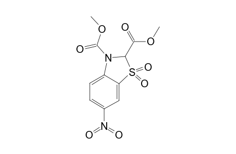 1,1-Diketo-6-nitro-2H-1,3-benzothiazole-2,3-dicarboxylic acid dimethyl ester