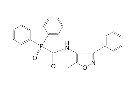 1-(diphenylphosphinyl)-N-(5-methyl-3-phenyl-4-isoxazolyl)formamide