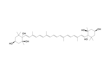 (1S,2S,4S)-2,6,6-trimethyl-1-[(1E,3E,5E,7E,9E,11E,13E,15E,17E)-3,7,12,16-tetramethyl-18-[(1S,2S,4S)-1,2,4-trihydroxy-2,6,6-trimethyl-cyclohexyl]octadeca-1,3,5,7,9,11,13,15,17-nonaenyl]cyclohexane-1,2,4-triol