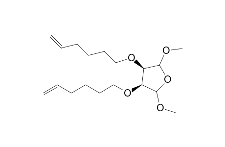 3,4-Bis(hex-1-en-6-oxy)-2,5-dimethoxytetrahydrofuran