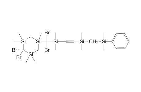 (OMEGA-PHENYL-OCTYNYL)-TRISILACYCLOHEXANE