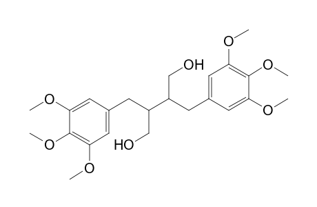 MESO-2,3-BIS-(3,4,5-TRIMETHOXYBENZYL)-1,4-BUTANEDIOL