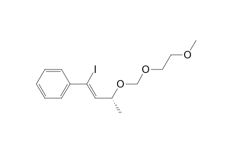 (1Z,3R*)-1-iodo-3-[(2-methoxyethoxy)methoxy]-1-phenyl-1-butene