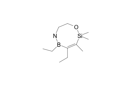 4,5-DIETHYL-2,2,3-TRIMETHYL-1-OXA-6-AZA-2-SILA-5-BORA-3-CYCLOOCTENE