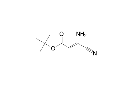 3-Amino-3-cyanoacrylic acid, t-butyl ester