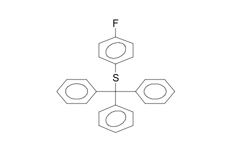 (PARA-FLUOROPHENYL)(TRIPHENYLMETHYL)SULPHIDE